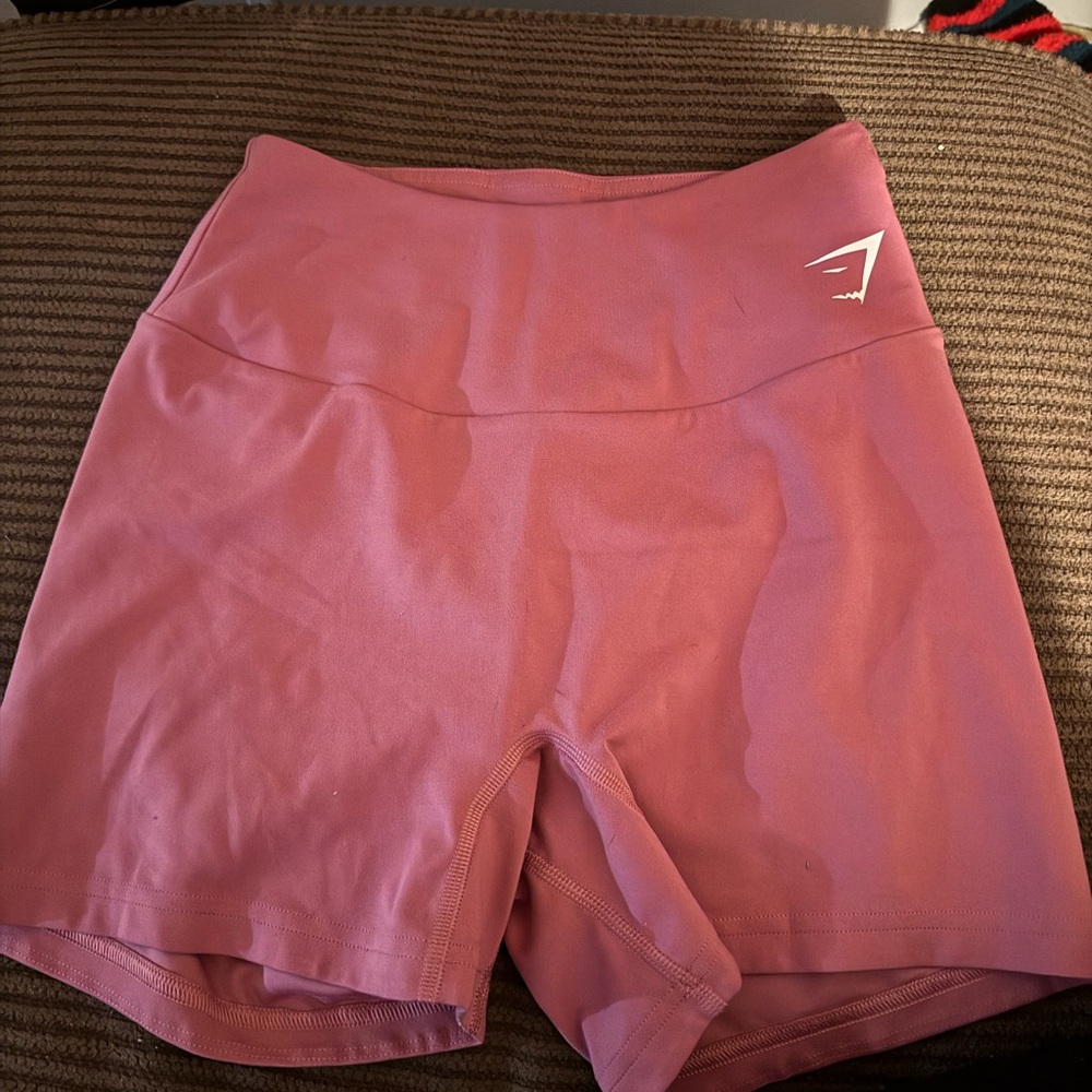 Gymshark Mauve High-Rise Shorts